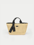 Dual Carry Woven Straw Vacation Tote Bag