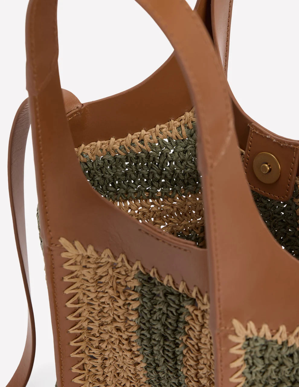 Mini Straw Tote