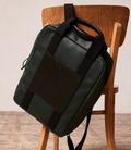 Two-Way Carry Water-Resistant Laptop Backpack Tote