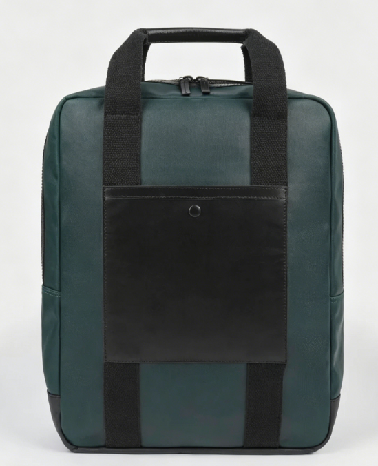 Two-Way Carry Water-Resistant Laptop Backpack Tote
