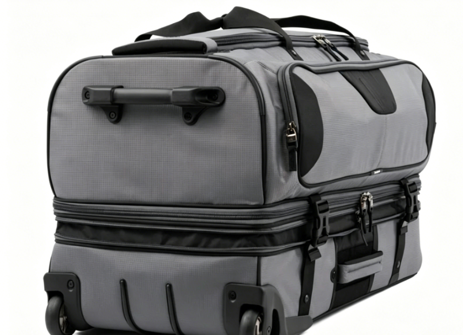 Expandable Rolling Garment Duffel Travel Luggage