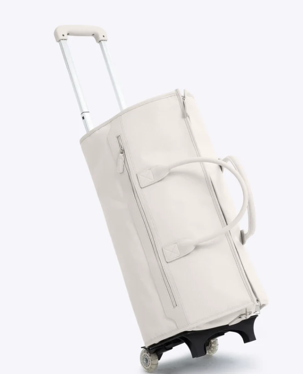 Convertible Wheeled Travel Duffle Bag with Detachable Trolley